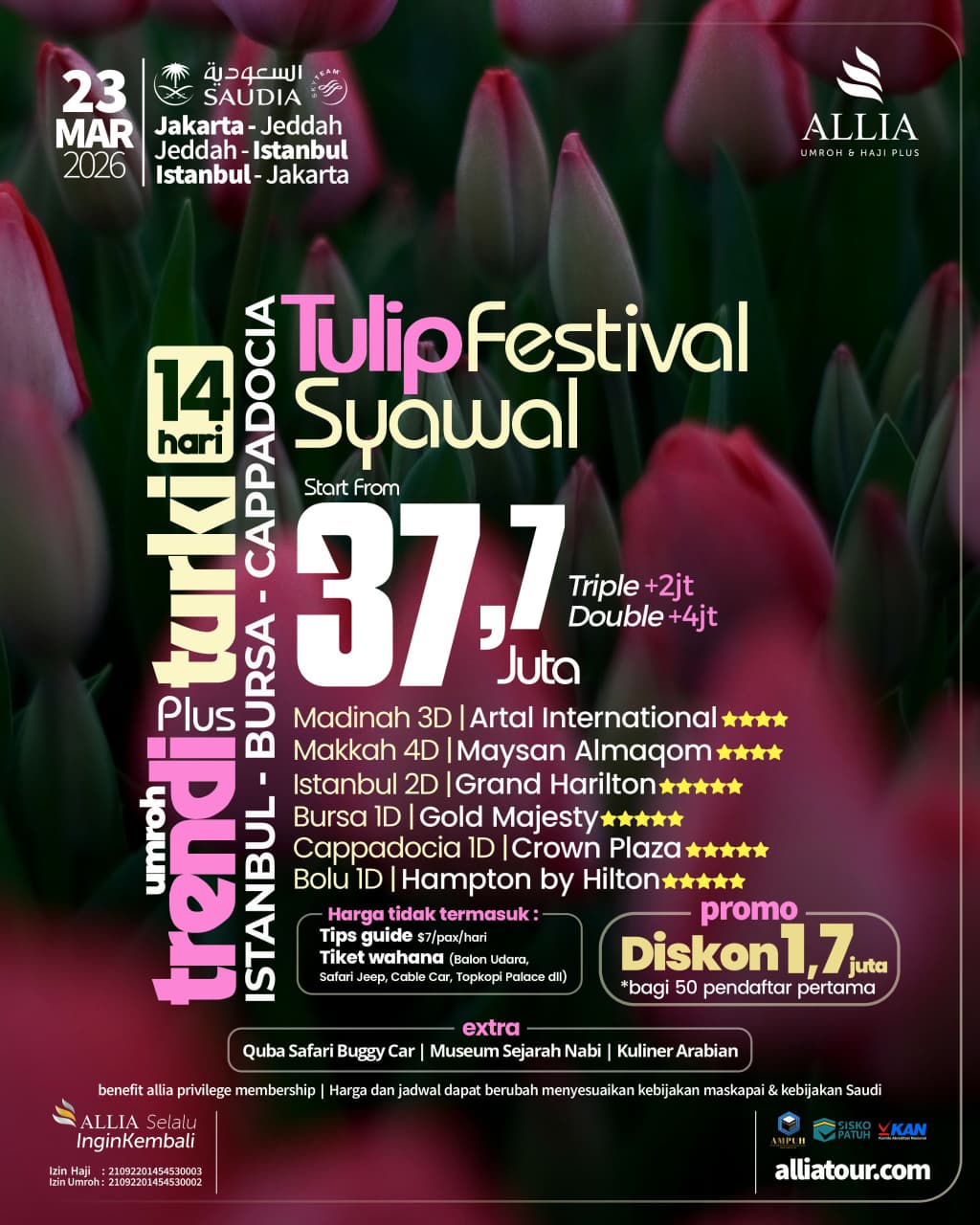 Umroh Plus Turki Syawal Allia