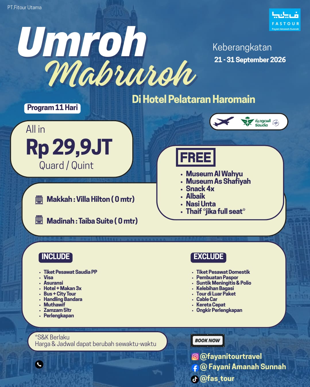 Umroh Hemat Fastour