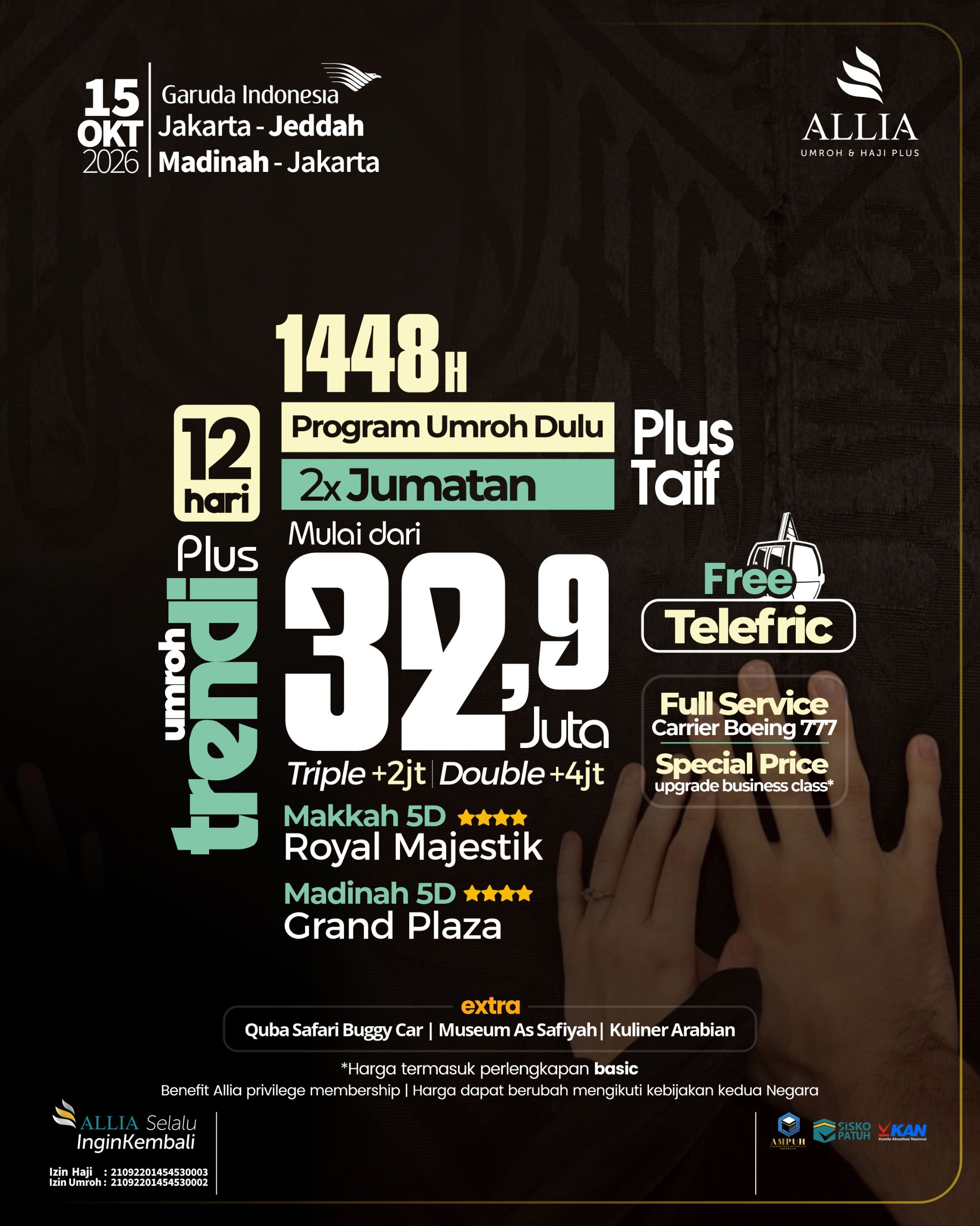 Umroh 2x Jumatan Allia