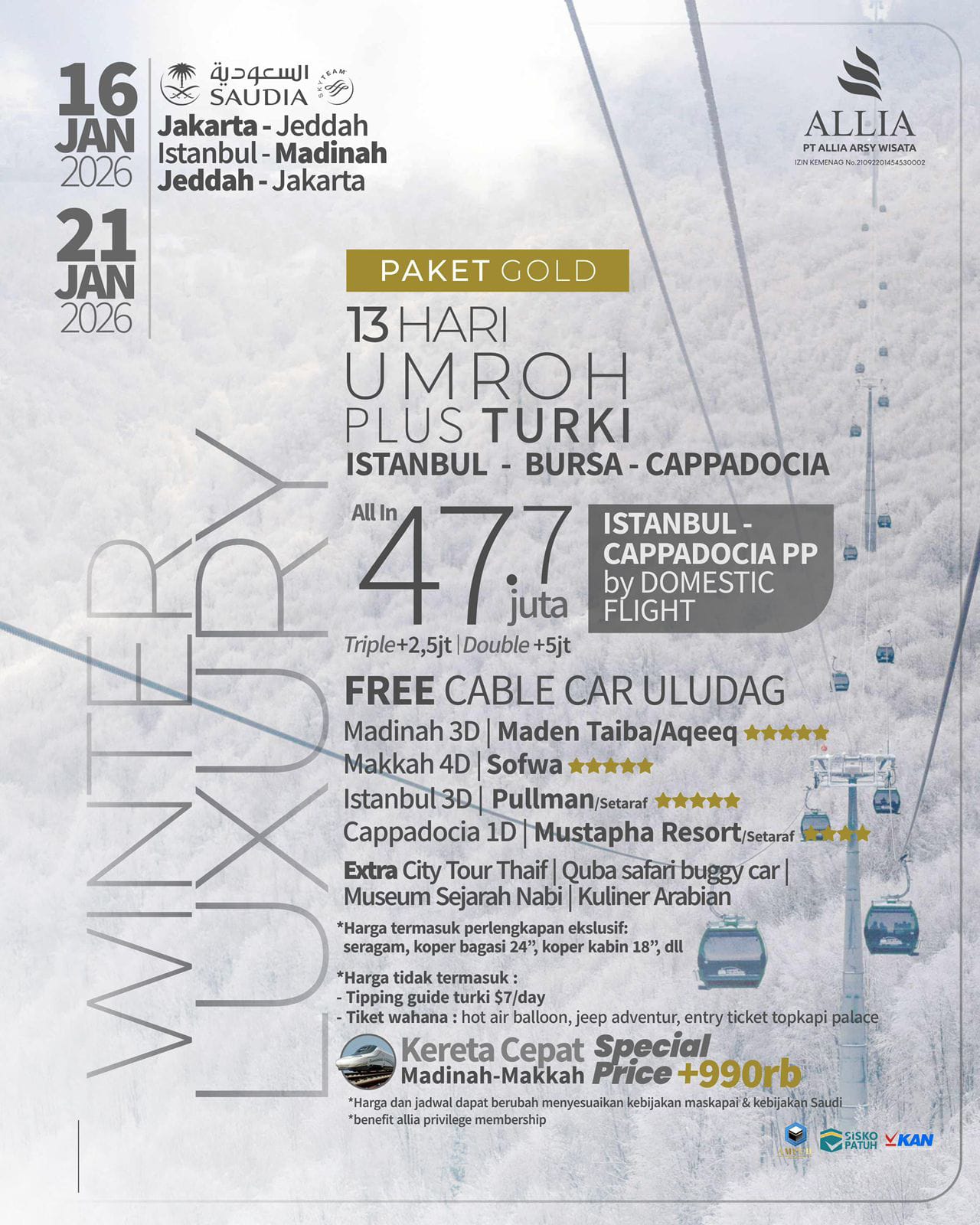 Umroh Plus Turki Allia